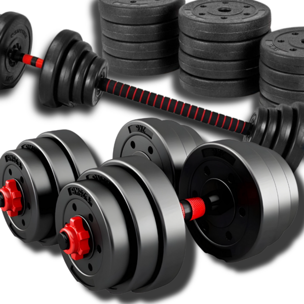 hantle łączone trening siłownia